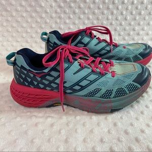 Hoka One One Speedgoat 2 Trail Running Shoe Canton/Dress Blues Size 8.5